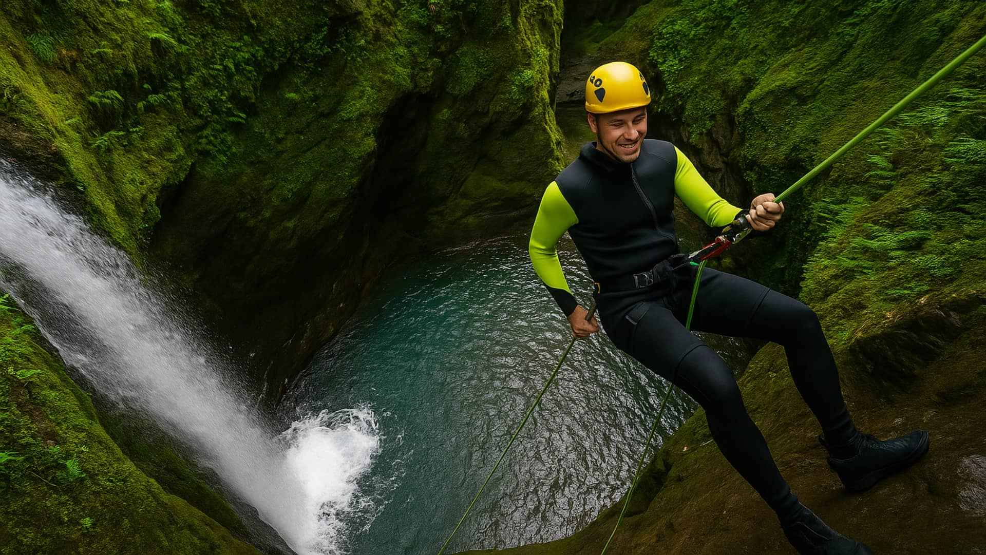 Tours de Canyoning na Madeira para principiantes e experientes – Explore cascatas escondidas