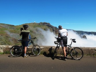 Atop Pico do Arieiro Bike Tour in Madeira