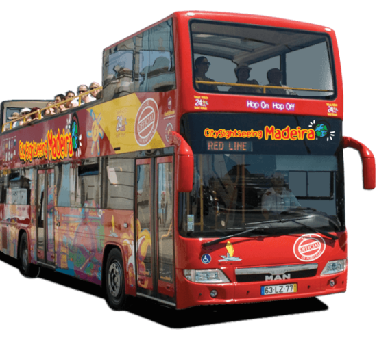 City Gold Red Bus Funchal Tour Hop On Hop Off