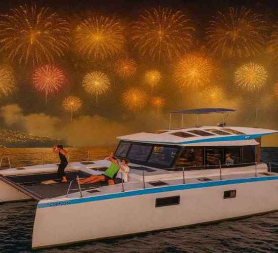 Madeira New Year's Eve Fireworks Luxury Catamaran Tickets