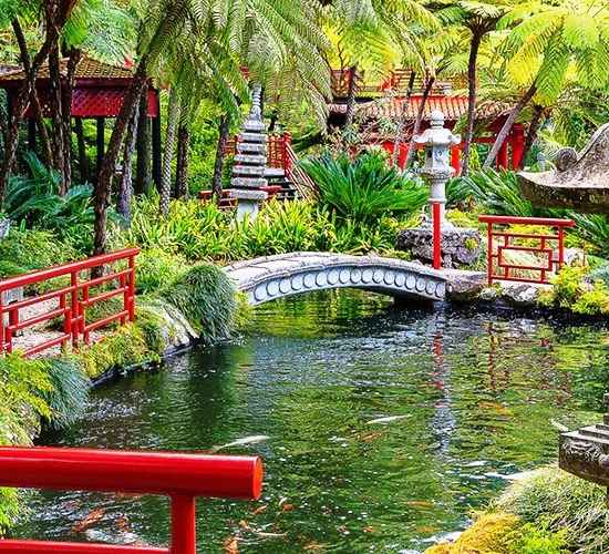 Monte Palace Tropical Garden in Madeira Island