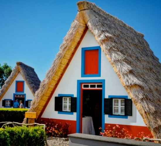 santana typical houses madeira
