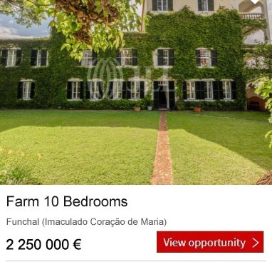 4 farm 10 bedrooms for sale funchal madeira