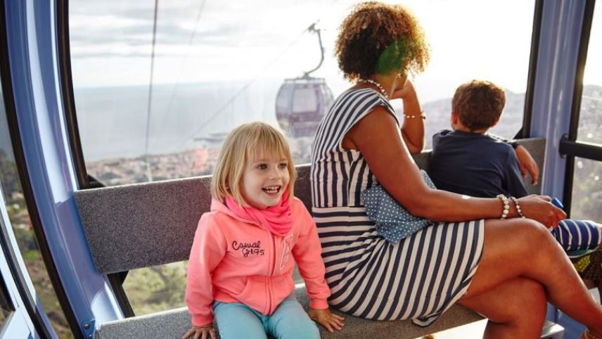 Best activities for families in Madeira island - cable car ride