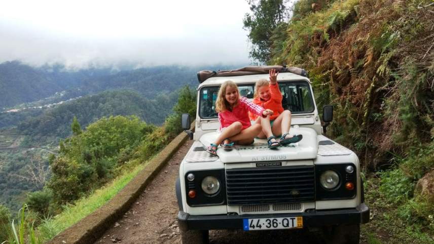 Best activities for families in Madeira island - Jeep Tours