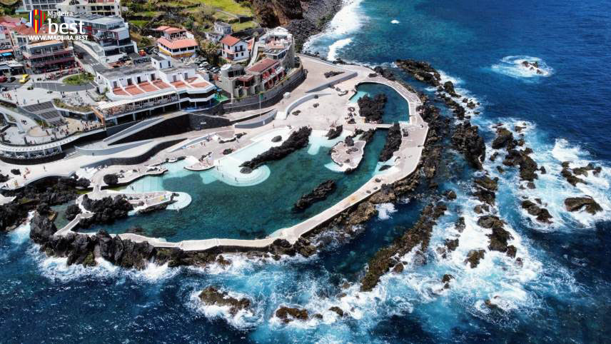Best beaches in Madeira island -  Porto Moniz volcanic Pools