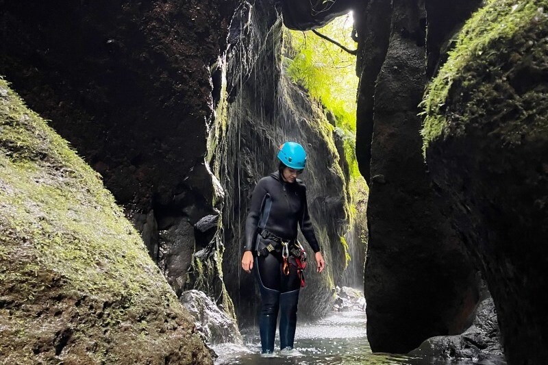 Local Intermediate Canyoning in Madeira Local Intermediate Canyoning in Madeira