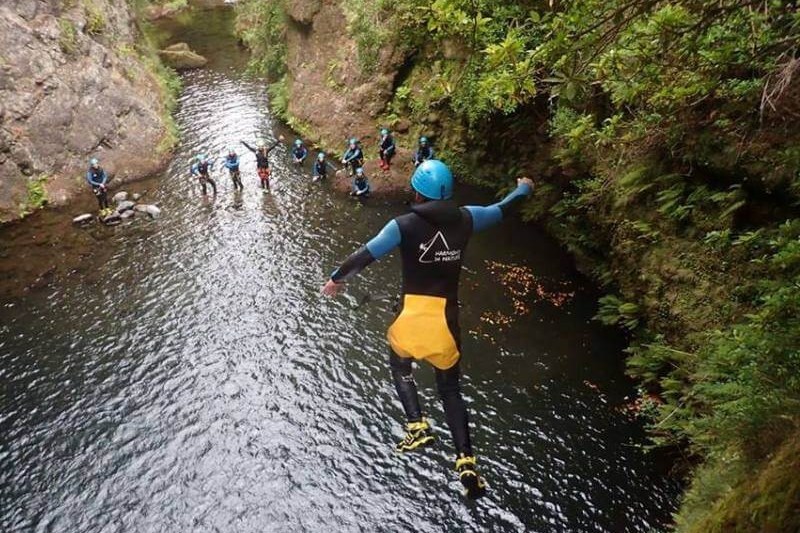Madeira Canyoning Level 2 Ribeira do Lageado Madeira Canyoning Level 2 Ribeira do Lageado