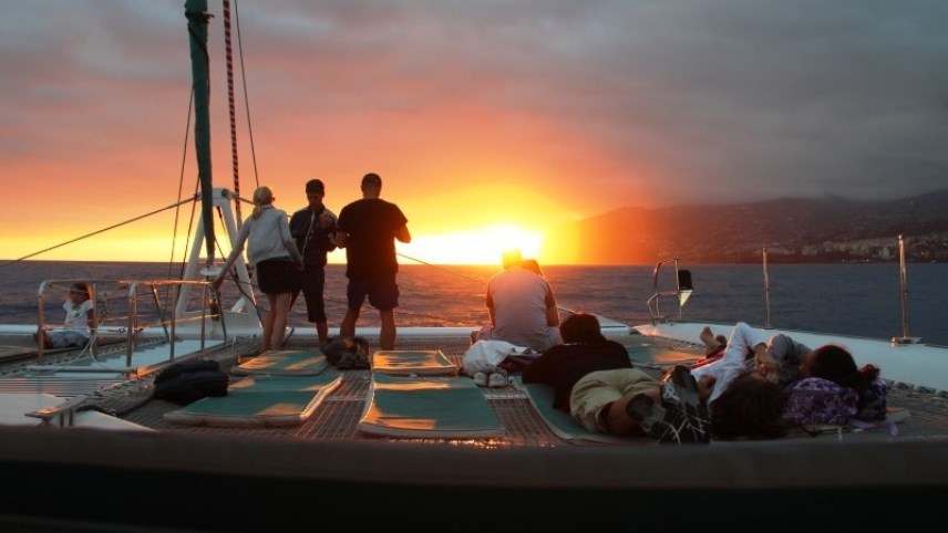 Madeira Catamaran Sunset Trip from Funchal